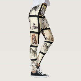 Leggings Personalizar tus 10 Mascotas de plantillas de foto