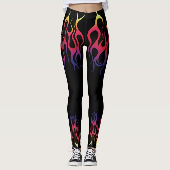 Leggings Perturbadoras lámparas de Yoga (Anverso)