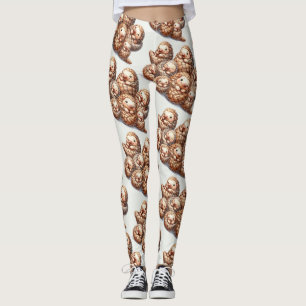 Leggings Pesca Adorable para Pangolines Lindos y Acariciabl