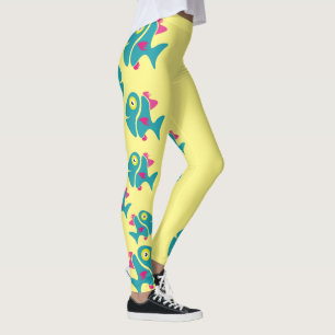 Leggings Pescado divertido y elegante
