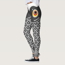 Leggings Pescado japonés Koinobori Patterado