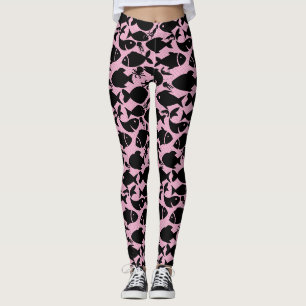 Leggings Pescado neto FN2508A.BG rosa