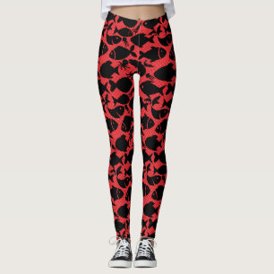 Leggings Pescado neto FN2508A.Red BG