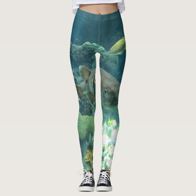 Leggings Pescado Porcupine (Anverso)