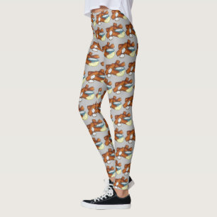 Leggings Pescado Sticks Pescadores Dedos de pescado Salsa T