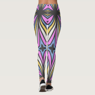 Leggings Petales de flores coloridas Thunder_Cove