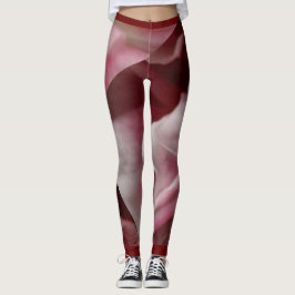 Leggings Pétalos de flor rosa