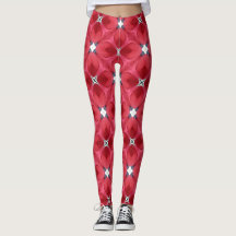 Pétalos de Rosa Roja Patrón de Diamante
