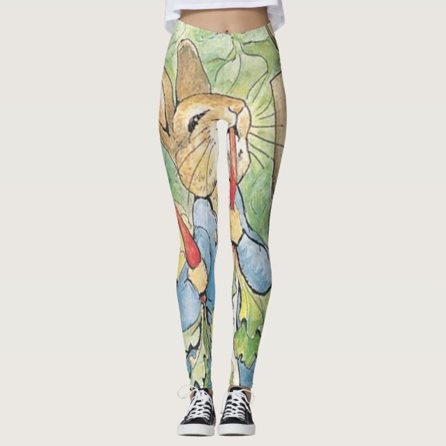 Leggings Peter Rabbit En El Jardín - Beatrix Potter (Anverso)