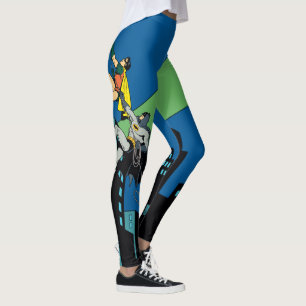 Leggings Petirrojo y subida de Batman