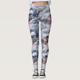 Leggings petroglifo del nativo americano