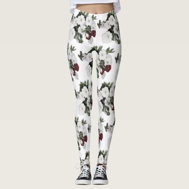 Leggings Petunia blanca (Anverso)