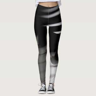 Leggings Piano cuto