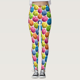 Leggings Pickleball colorido