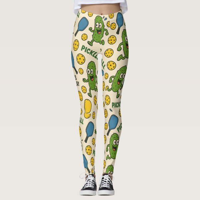 LEGGINGS PICKLEBALL DINK, JUGEMOS (Anverso)