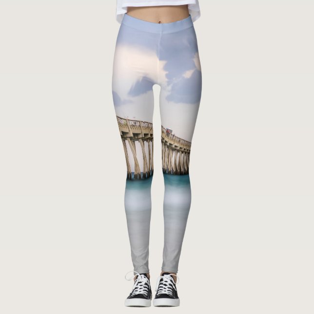 Leggings Pie de pesca Navarre Beach (Anverso)