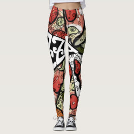 Leggings Pie de pizza