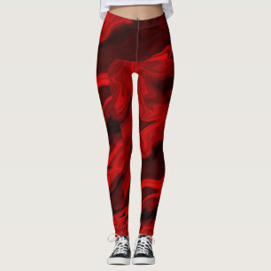 Leggings Piedra de mármol mira Piernas rojas de sangre