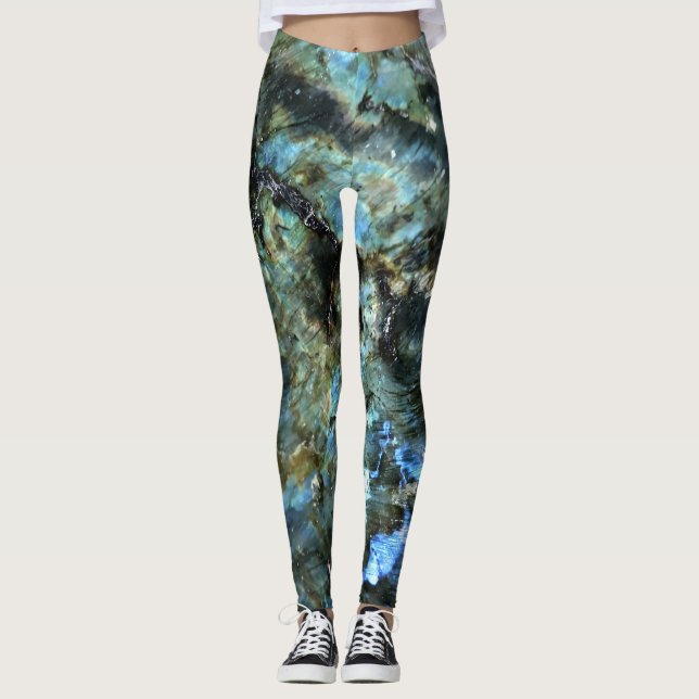 Leggings Piedra del océano caído (Anverso)
