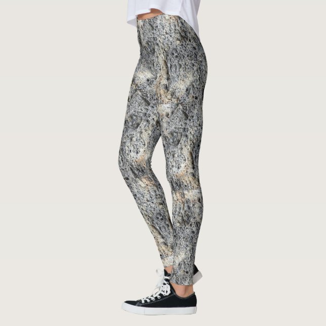 Leggings Piedra porosa | Patrón inclinado | (Izquierda)