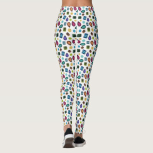 Leggings Piedras en todas partes de la leyenda de impresió