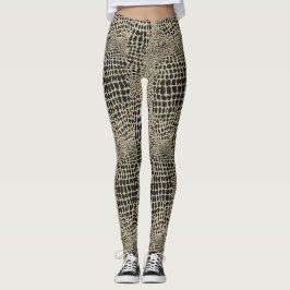 Leggings Piel de animal en blanco y negro