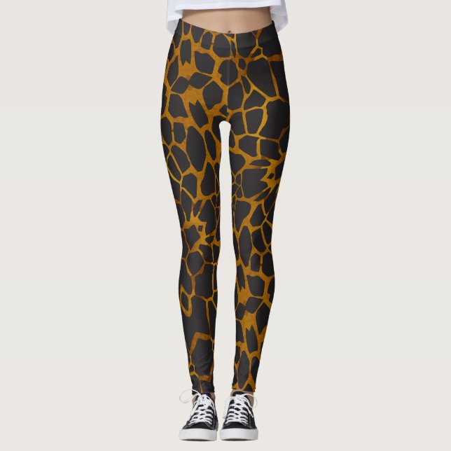 Leggings Piel de jirafa de Safari (Anverso)