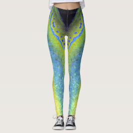 Leggings Piel de los pescados de la chaqueta de cuero