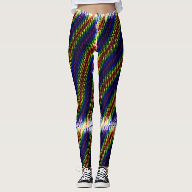 Leggings Piel de serpiente arcoiris (Anverso)
