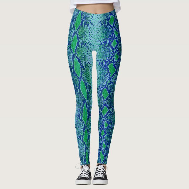 Leggings Piel de serpiente colorida (Anverso)