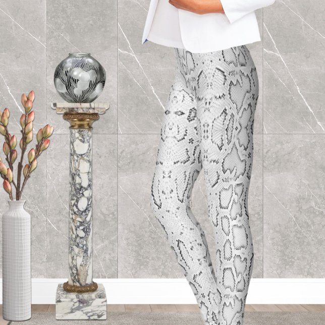 Leggings Piel de serpiente de Anaconda Blanca (Subido por el creador)
