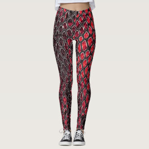 Leggings Piel de serpiente: fondo abstracto.