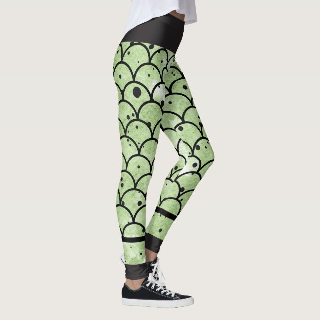 Leggings Piel de serpiente verde (Derecha)