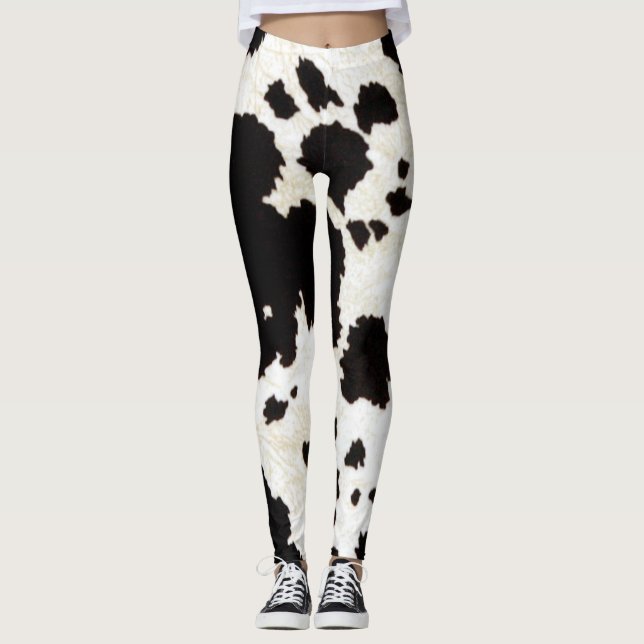 Leggings Piel de vaca rústica (Anverso)