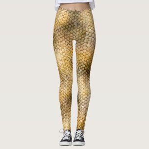 Leggings Piel Dragón Dorado