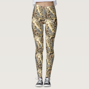 Leggings Piel jaguar, serpientes