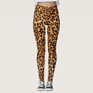 Leggings Piel leopardo Piel animal Imprimir