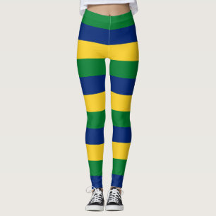 Leggings Pierna de la bandera nacional de San Vicente y las