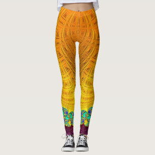 Leggings Piernas ~ Amarillo, Verde, Azul, Rosa