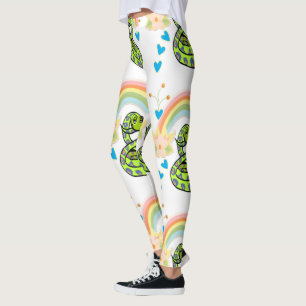 Leggings Piernas arcoiris de serpiente