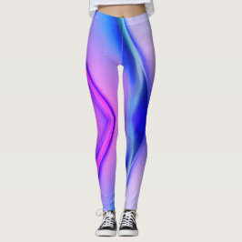 Leggings Piernas Arcoiris morado