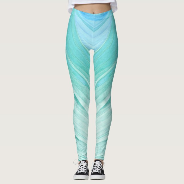 Leggings Piernas azul claro (Anverso)