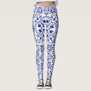 Leggings Piernas azules mexicanas