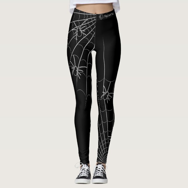 Leggings Piernas Black Halloween (Anverso)