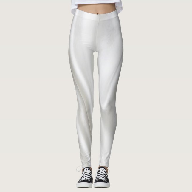 Leggings Piernas blancas satinadas (Anverso)
