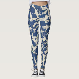 Leggings Piernas blancas y azules
