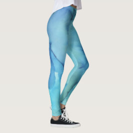 Leggings Piernas Blue Tie-Die