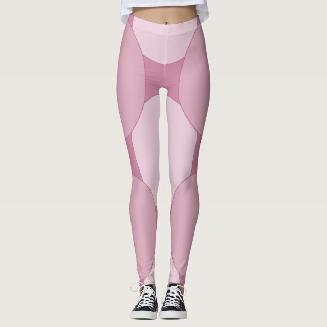 Leggings Piernas - Círculos sombreados (Anverso)