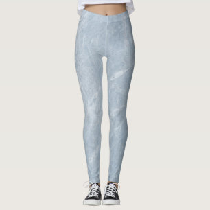 Leggings Piernas con efecto de mármol gris