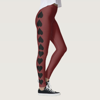 Leggings Piernas con forma de corazón